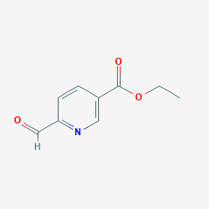 ETHYL 6-FORMYLNICOTINATE structure, CAS 20857-31-2