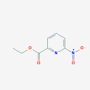 ETHYL 6-NITROPICOLINATE structure, CAS 65370-43-6