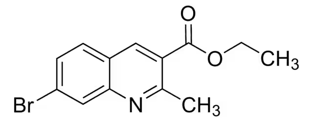ETHYL 7-BROMO-2-METHYLQUINOLINE-3-CARBOXYLATE structure, CAS 948290-16-2
