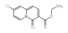 ETHYL 8-CHLORO-4-OXO-4H-QUINOLIZINE-3-CARBOXYLATE structure, CAS 139161-20-9