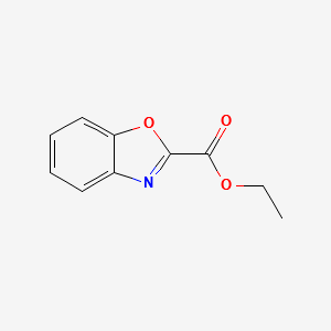 ETHYL BENZO[D]OXAZOLE-2-CARBOXYLATE structure, CAS 27383-87-5