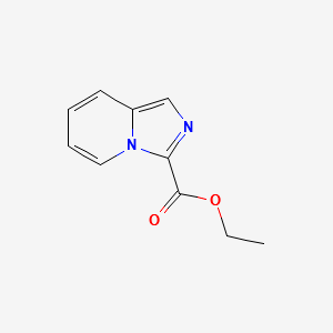 ETHYL IMIDAZO[1,5-A]PYRIDINE-3-CARBOXYLATE structure, CAS 81803-60-3