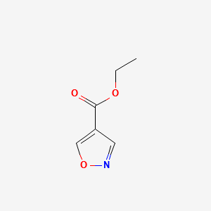 ETHYL ISOXAZOLE-4-CARBOXYLATE structure, CAS 80370-40-7