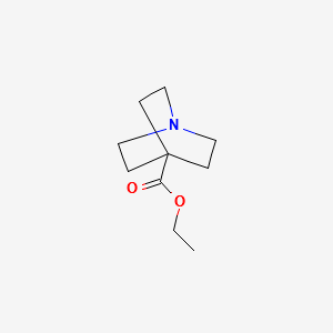ETHYL QUINUCLIDINE-4-CARBOXYLATE structure, CAS 22766-68-3