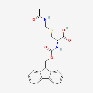 FMOC-D-CYS(ACM)-OH structure, CAS 168300-88-7