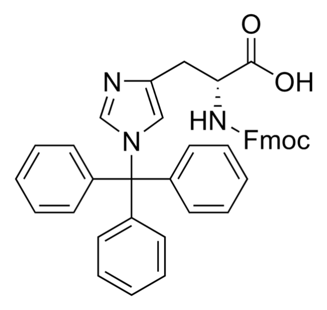 FMOC-D-HIS(TRT)-OH structure, CAS 135610-90-1