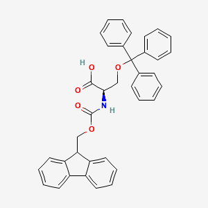 FMOC-D-SER(TRT)-OH structure, CAS 212688-51-2