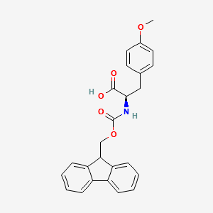 FMOC-D-TYR(ME)-OH structure, CAS 201335-88-8