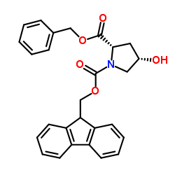 FMOC-HYP-OBZL structure, CAS 439290-35-4