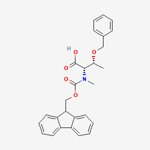 FMOC-METHR(BZL)-OH structure, CAS 198561-81-8