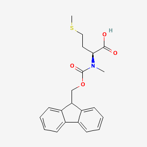 FMOC-N-ME-L-MET-OH structure, CAS 84000-12-4
