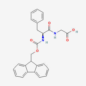 FMOC-PHE-GLY structure, CAS 169624-67-3