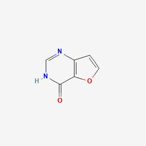 FURO[3,2-D]PYRIMIDIN-4(3H)-ONE structure, CAS 655255-08-6