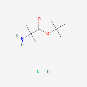 H-AIB-OTBU.HCL structure, CAS 84758-81-6