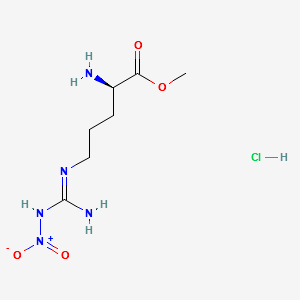 H-D-ARG(NO2)-OME HCL structure, CAS 50912-92-0