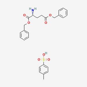 H-D-GLU(OBZL)-OBZL.TOS structure, CAS 19898-41-0