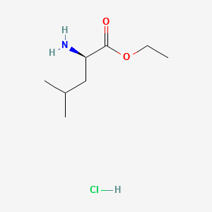 H-D-LEU-OET HCL structure, CAS 73913-65-2