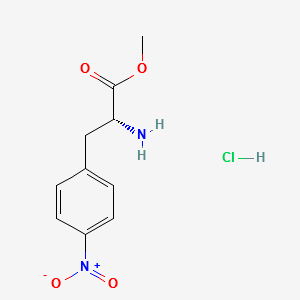 H-D-PHE(4-NO2)-OME HCL structure, CAS 67877-95-6