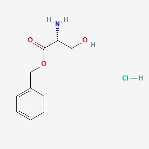 H-D-SER-OBZL·HCL structure, CAS 151651-44-4