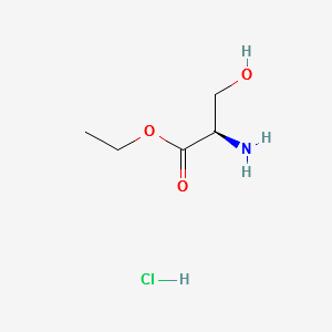 H-D-SER-OET HCL structure, CAS 104055-46-1