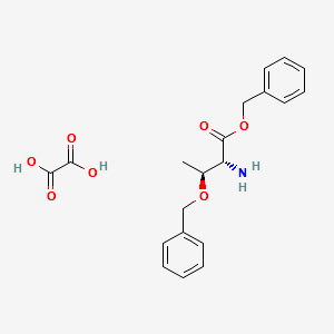 H-D-THR(BZL)-OBZL OXALATE (1:1) structure, CAS 188660-14-2