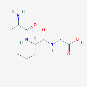 H-DL-ALA-DL-LEU-GLY-OH structure, CAS 82267-71-8