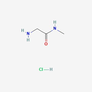 H-GLY-NHME HCL structure, CAS 49755-94-4