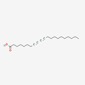 HENICOSA-8,10-DIYNOIC ACID structure, CAS 174063-95-7