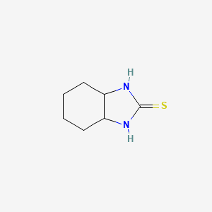 HEXAHYDRO-1H-BENZO[D]IMIDAZOLE-2(3H)-THIONE structure, CAS 30086-64-7