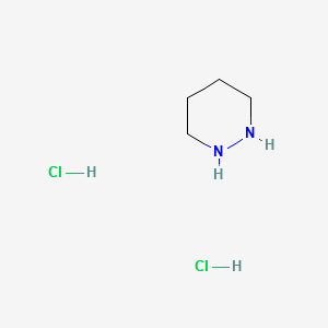 HEXAHYDROPYRIDAZINE DIHYDROCHLORIDE structure, CAS 124072-89-5