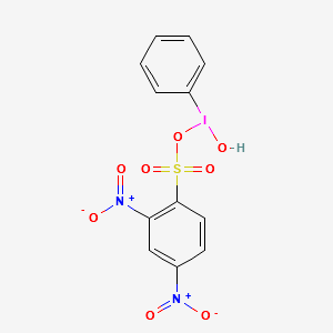 HYDROXY-(2,4-DINITROBENZENESULFONYLOXY)IODO] BENZENE structure, CAS 389614-53-3