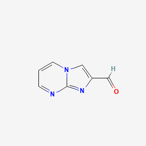 IMIDAZO[1,2-A]PYRIMIDINE-2-CARBALDEHYDE structure, CAS 143982-40-5