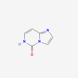 IMIDAZO[1,2-C]PYRIMIDIN-5(6H)-ONE structure, CAS 55662-66-3