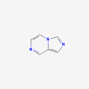 IMIDAZO[1,5-A]PYRAZINE structure, CAS 274-49-7