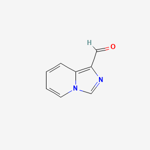 IMIDAZO[1,5-A]PYRIDINE-1-CARBALDEHYDE structure, CAS 56671-67-1
