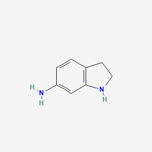 INDOLIN-6-AMINE structure, CAS 15918-79-3