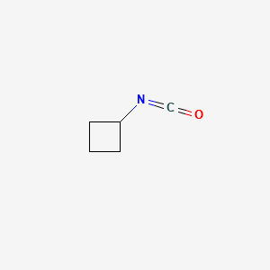 ISOCYANATOCYCLOBUTANE structure, CAS 5811-25-6