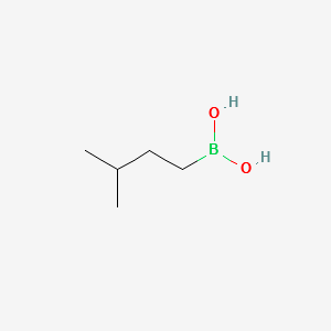 ISOPENTYLBORONIC ACID structure, CAS 98139-72-1