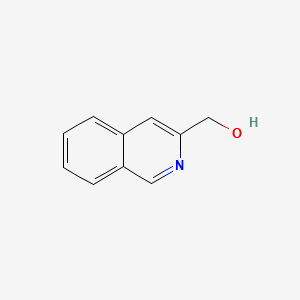 ISOQUINOLIN-3-YLMETHANOL structure, CAS 76884-34-9