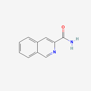 ISOQUINOLINE-3-CARBOXAMIDE structure, CAS 50458-77-0