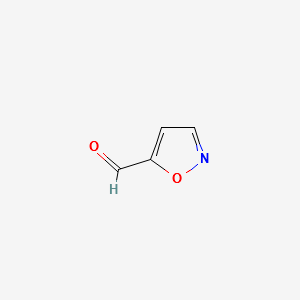 ISOXAZOLE-5-CARBALDEHYDE structure, CAS 16401-14-2