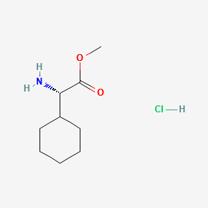 L-CYCLOHEXYLGLYCINE METHYL ESTER HYDROCHLORIDE structure, CAS 14328-63-3