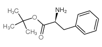 L-PHENYLALANINE T-BUTYL ESTER structure, CAS 16874-17-2