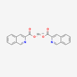 MANGANESE(II) ISOQUINOLINE-3-CARBOXYLATE structure, CAS 942-75-6