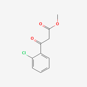 METHYL (2-CHLOROBENZOYL)ACETATE structure, CAS 205985-98-4
