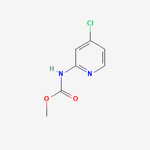 METHYL (4-CHLOROPYRIDIN-2-YL)CARBAMATE structure, CAS 889676-38-4