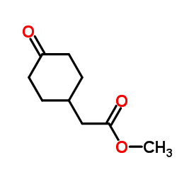 METHYL (4-OXOCYCLOHEXYL)ACETATE structure, CAS 66405-41-2