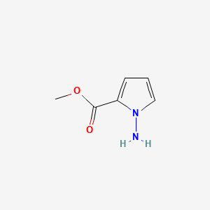 METHYL 1-AMINO-1H-PYRROLE-2-CARBOXYLATE structure, CAS 122181-85-5