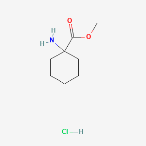 METHYL 1-AMINOCYCLOHEXANECARBOXYLATE HYDROCHLORIDE structure, CAS 37993-32-1