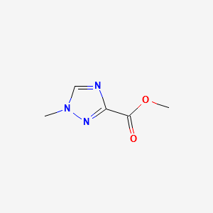 METHYL 1-METHYL-1H-[1,2,4]TRIAZOLE-3-CARBOXYLATE structure, CAS 57031-66-0